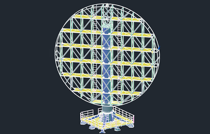 3D-моделирование универсального торгового центра с рекламной интеграцией